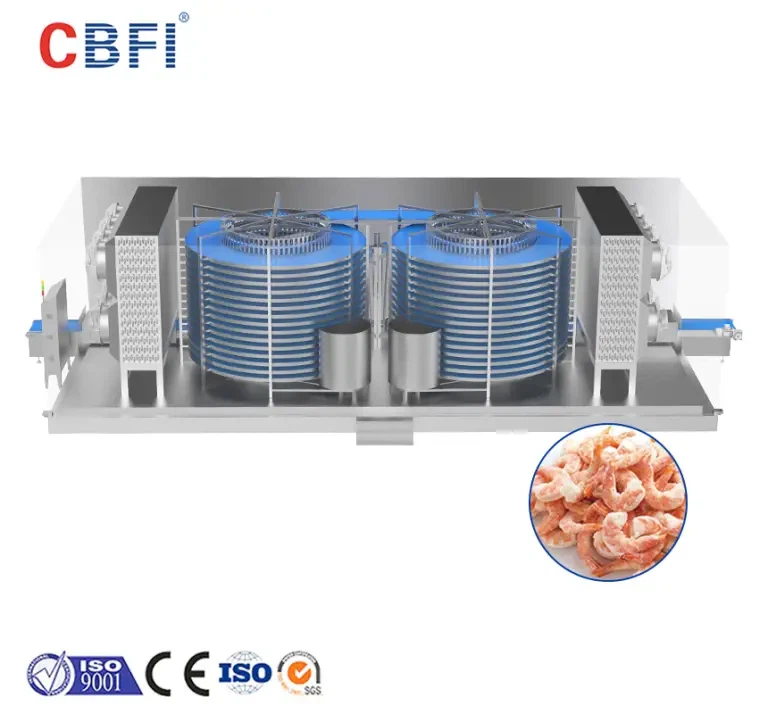 CBFI 5 tonnali dublli muzlatish texnologiyasi